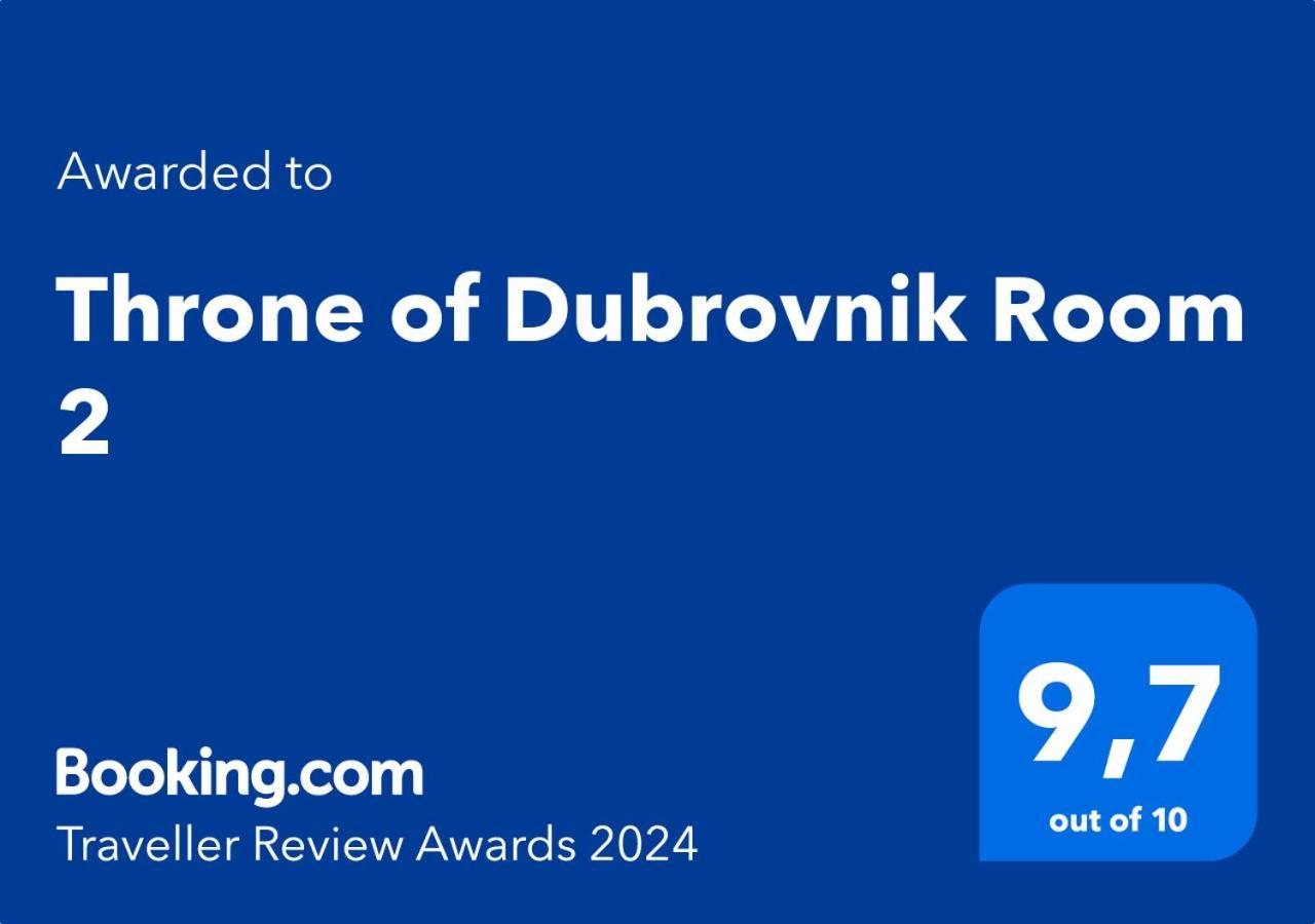 Throne Of Dubrovnik Room 2 Buitenkant foto